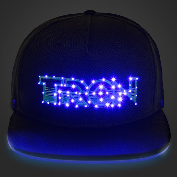 Tron 40th Anniversary Light-Up Baseball Cap for Adults
