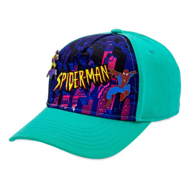 Spider-Man Baseball Cap with Pins for Adults