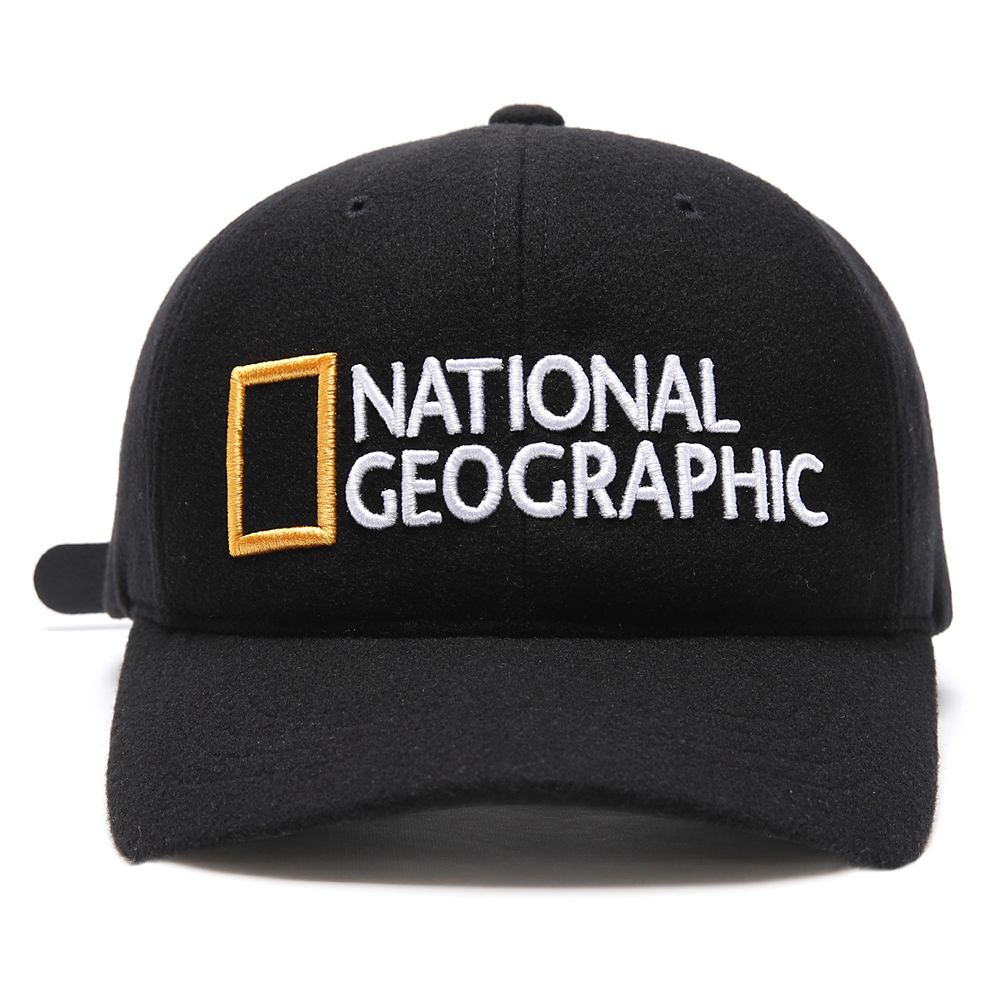 National Geographic Baseball Cap for Adults – Black