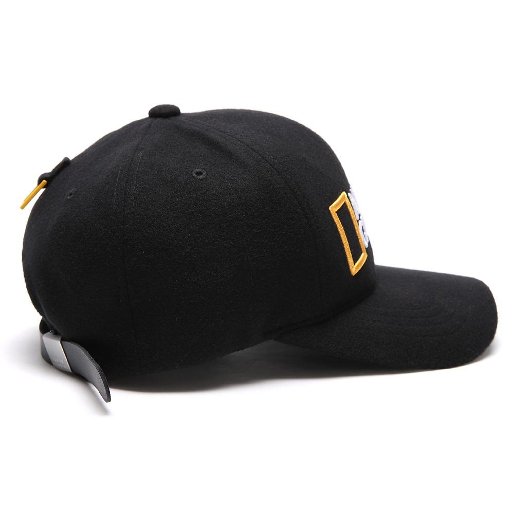 National Geographic Baseball Cap for Adults – Black