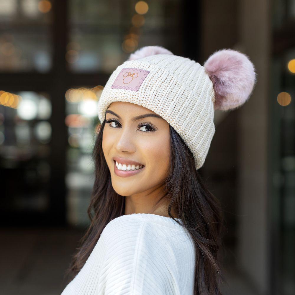 Minnie Mouse Pom Ears Beanie for Adults by Love Your Melon