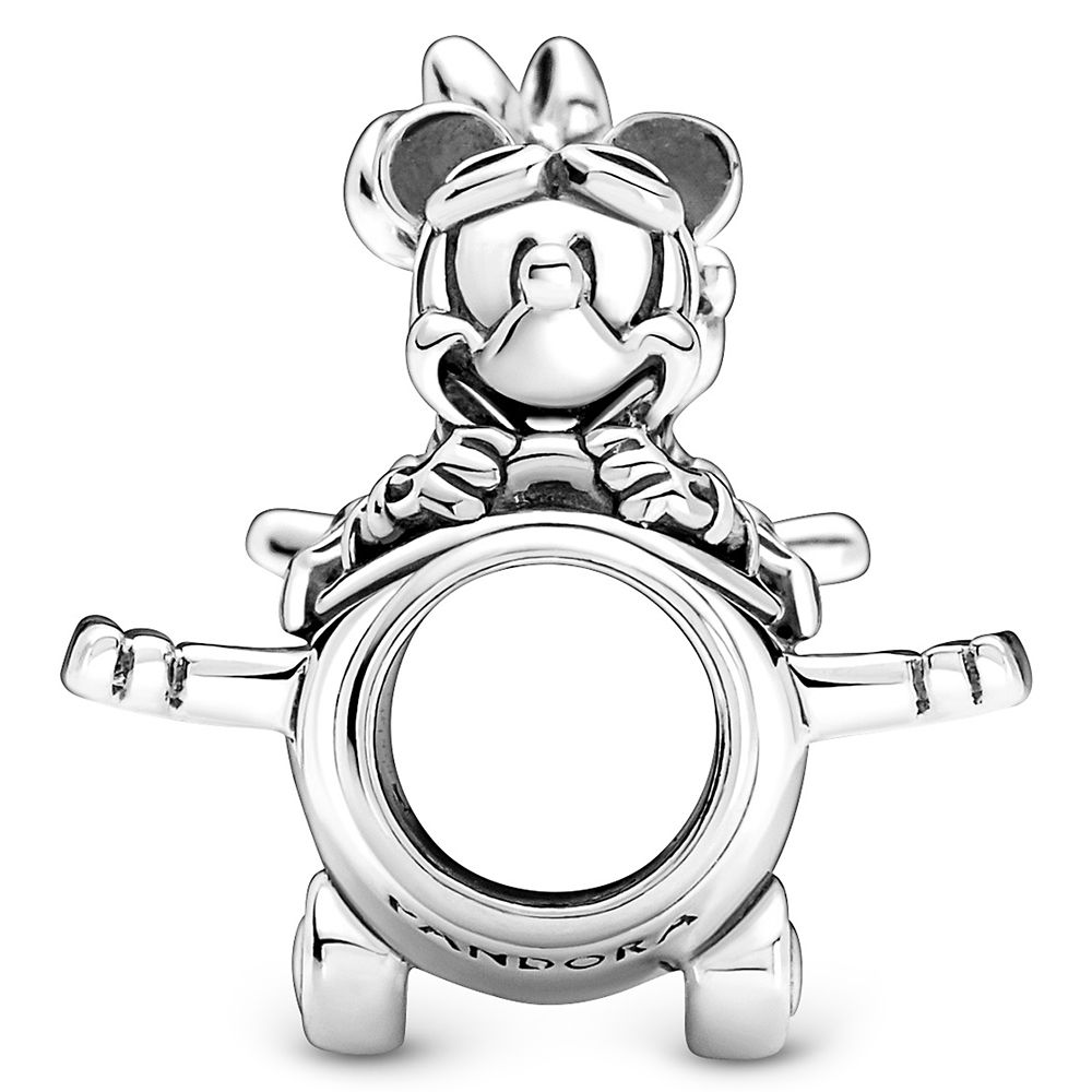 Mickey and Minnie Mouse Plane Charm by Pandora Jewelry