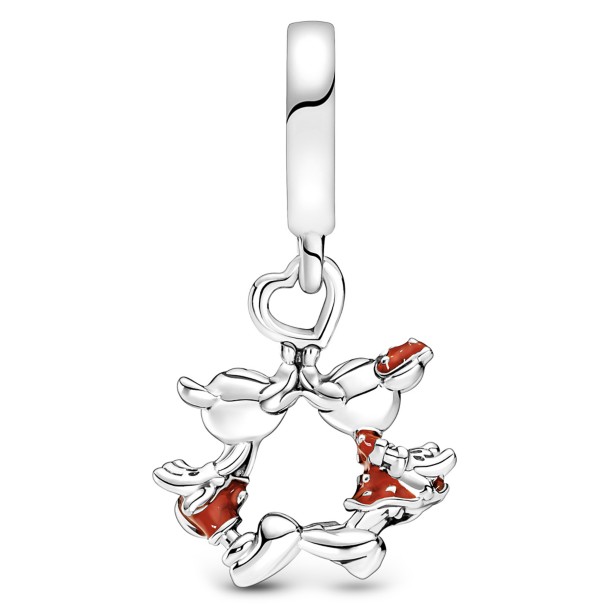 Mickey and Minnie Kissing Charm by Pandora Jewelry