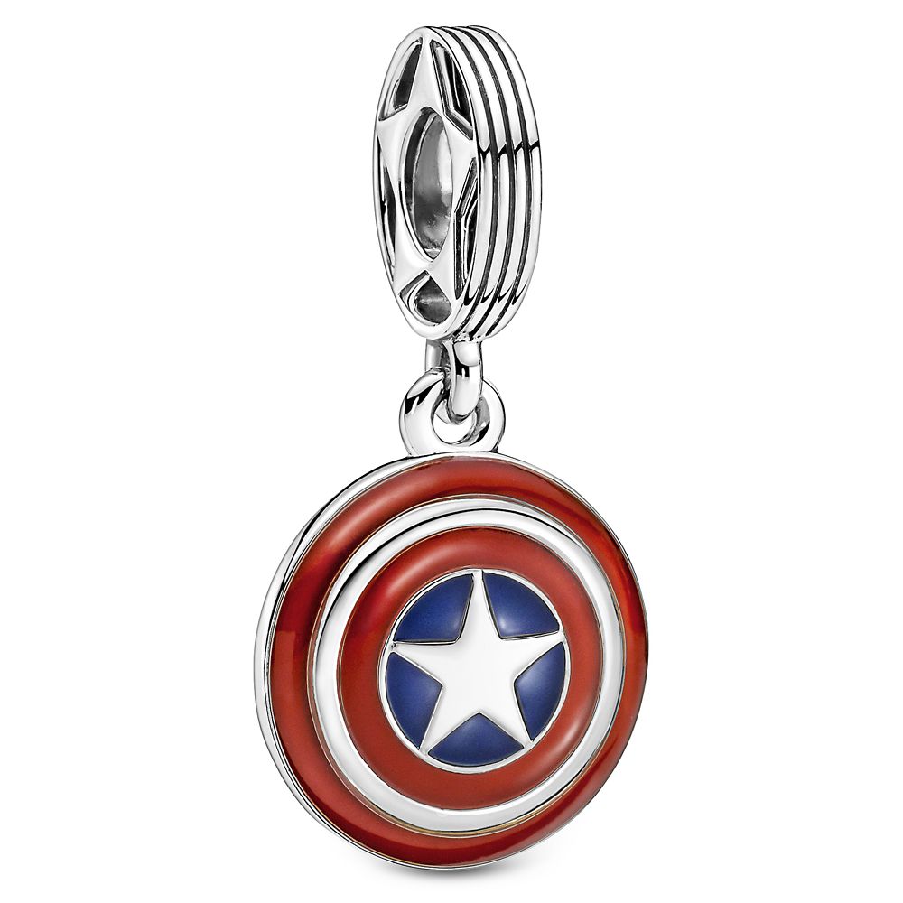 Captain America Shield Charm by Pandora Jewelry available online for purchase