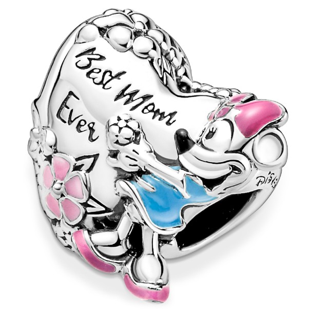 Minnie Mouse Mother's Day Heart Charm by Pandora Jewelry