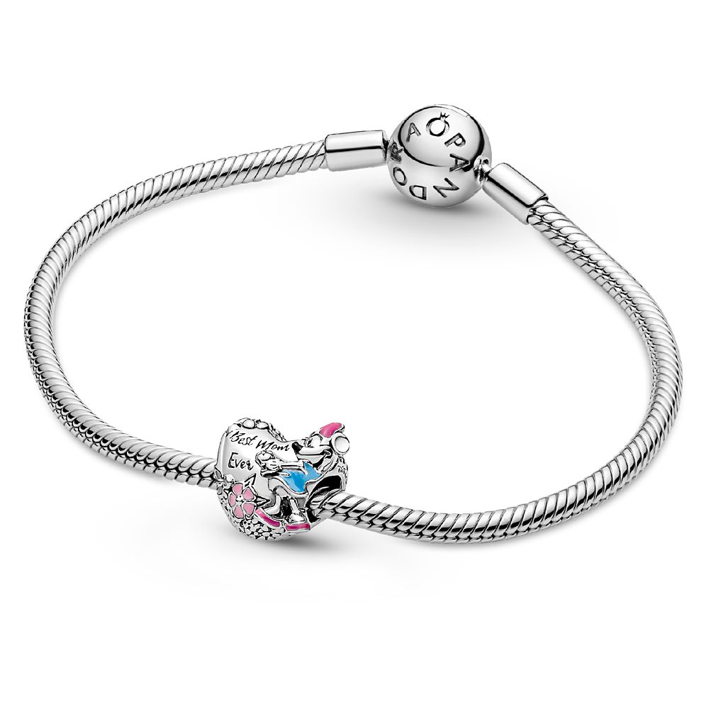 Minnie Mouse Mother's Day Heart Charm by Pandora Jewelry