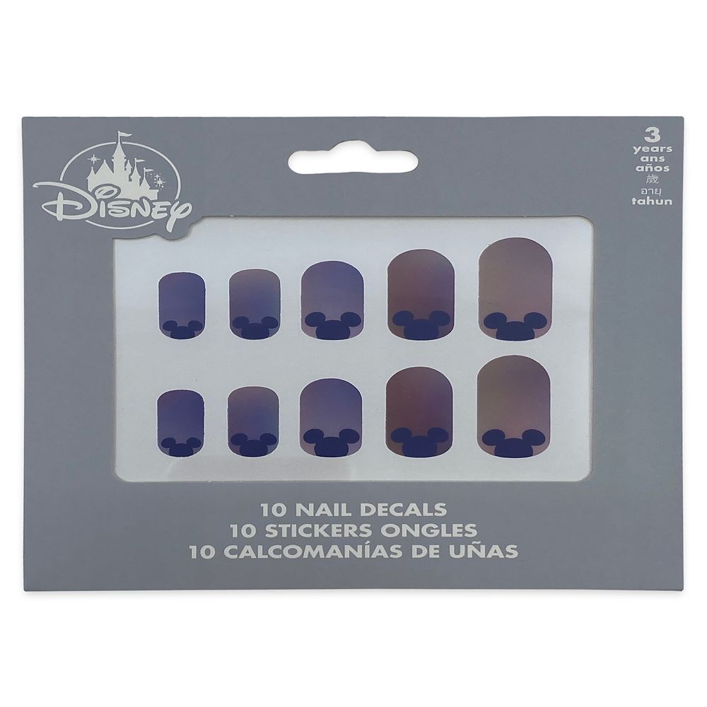 Mickey Mouse Icon Ombre Nail Decal Set