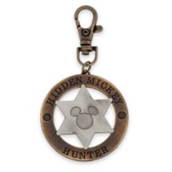 Mickey Mouse Icon Sheriff's Badge Bag Charm