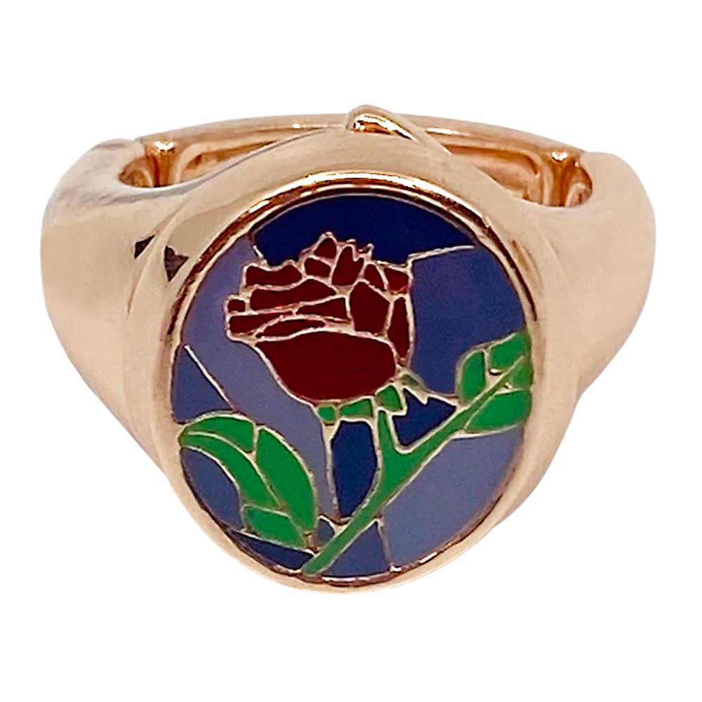 Beauty and the Beast Rose Ring is now available for purchase