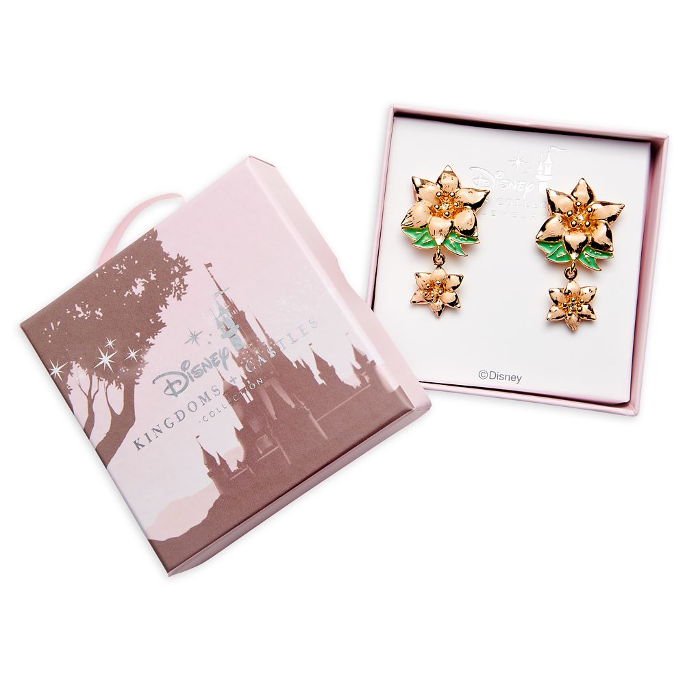 Tiana Flower Earrings – The Princess and the Frog