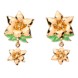 Tiana Flower Earrings – The Princess and the Frog