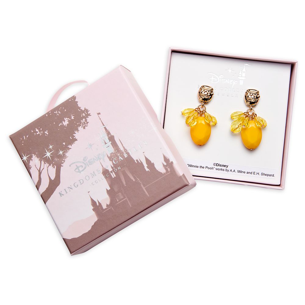 Winnie the Pooh Hunny Jar Earrings