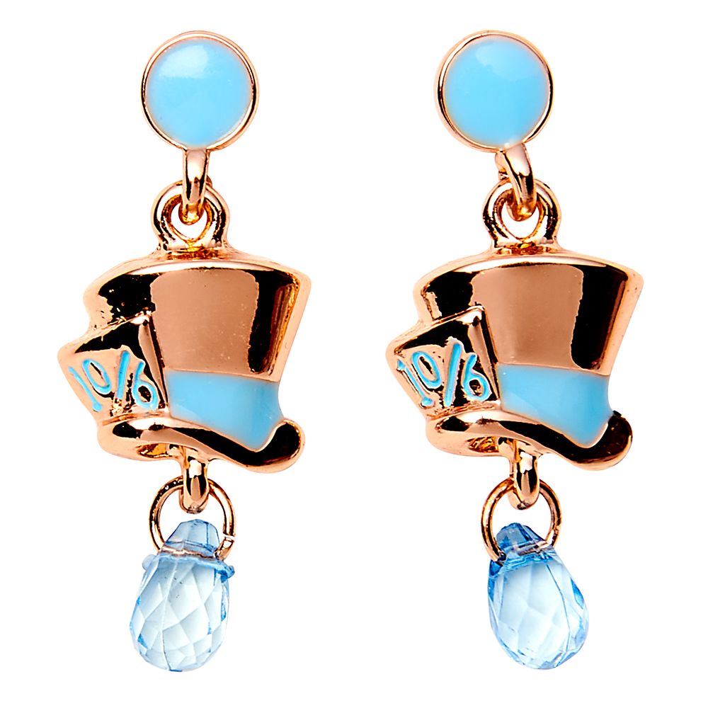 Mad Hatter Earrings – Alice in Wonderland available online