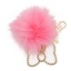 Minnie Mouse Fuzzy Pom Pom Bag Charm