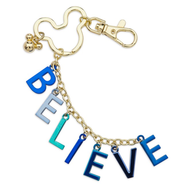 Mickey Mouse Icon ''Believe'' Flair Bag Charm
