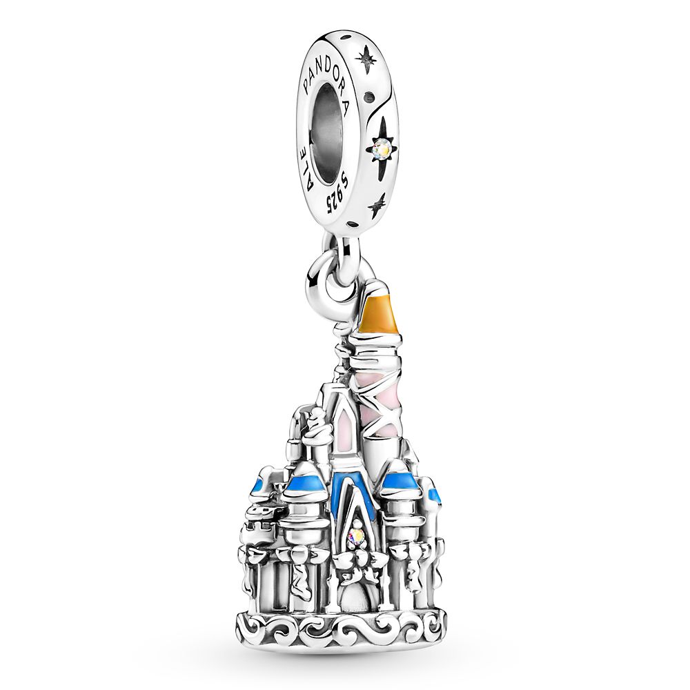 Walt Disney World 50th Anniversary Fantasyland Castle Charm by Pandora Jewelry