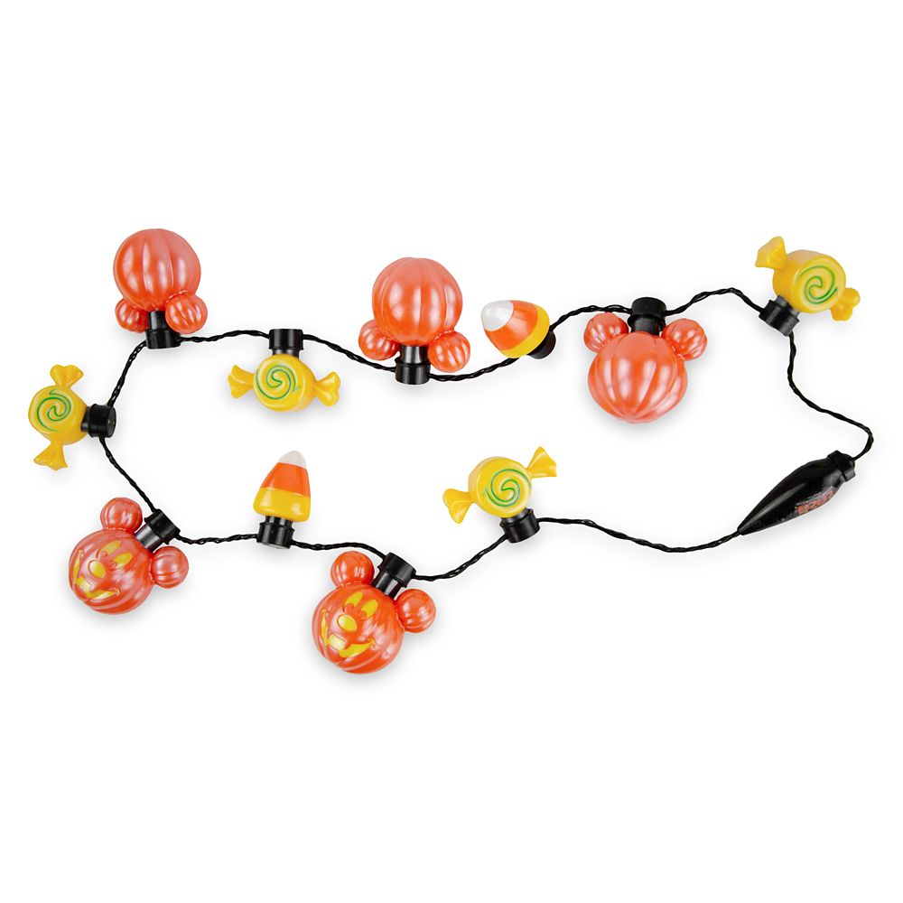 Mickey Mouse Pumpkin Light-Up Necklace