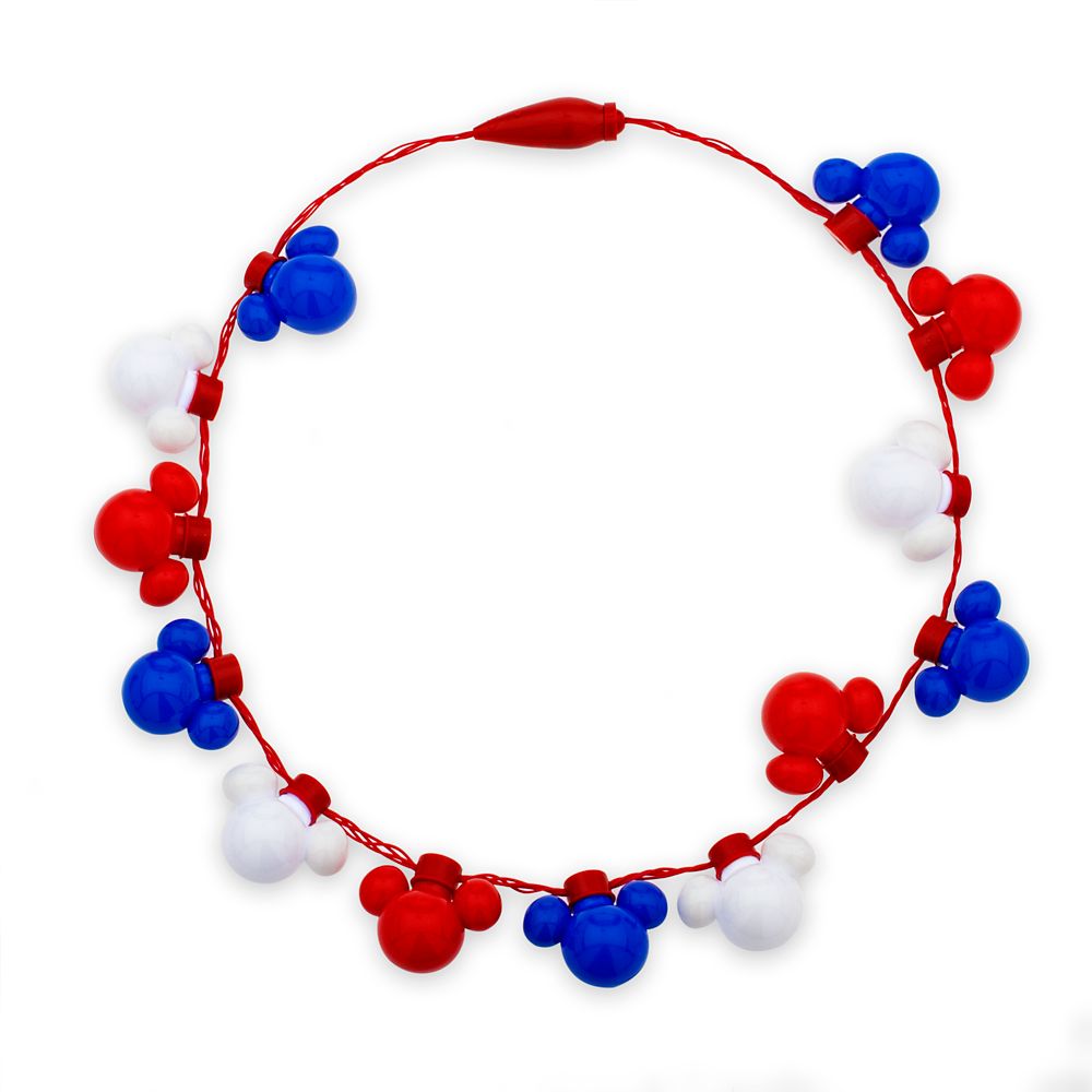 Mickey Mouse Americana Light-Up Necklace