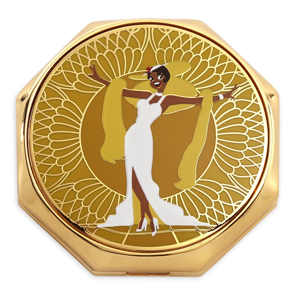 Tiana Disney Princess Signature Compact and Lipstick Set by Bésame – Limited Edition