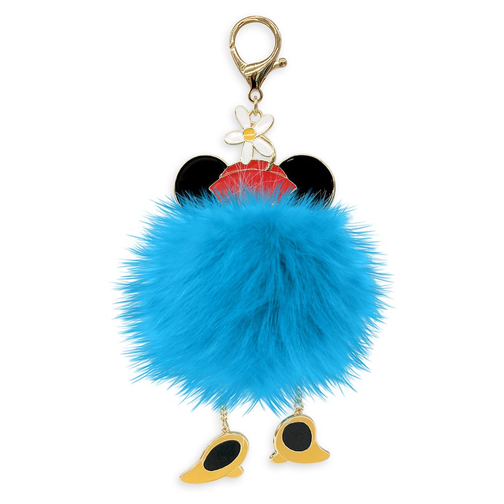 Minnie Mouse Pom Pom Flair Bag Charm