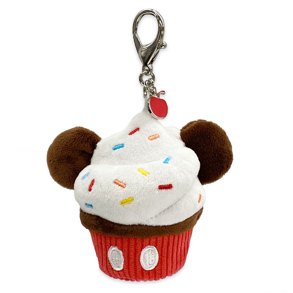 Mickey Mouse Plush Cupcake Flair Bag Charm