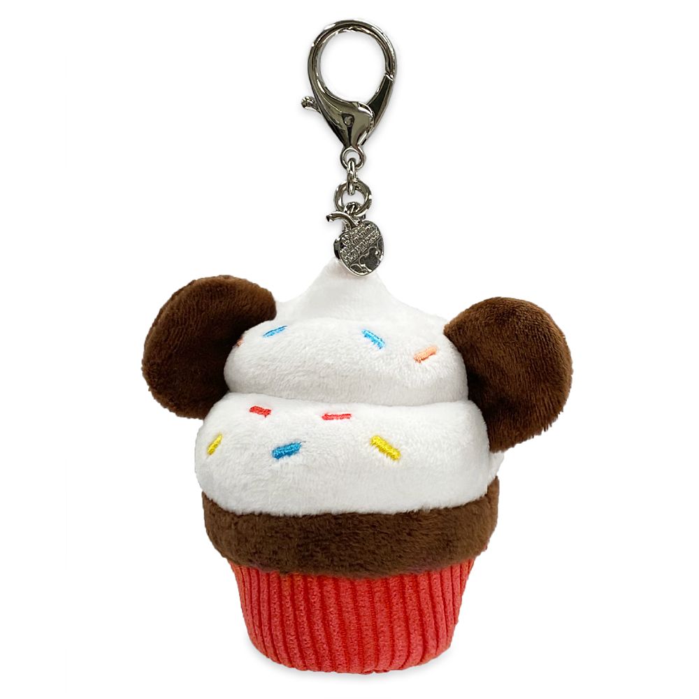 Mickey Mouse Plush Cupcake Flair Bag Charm