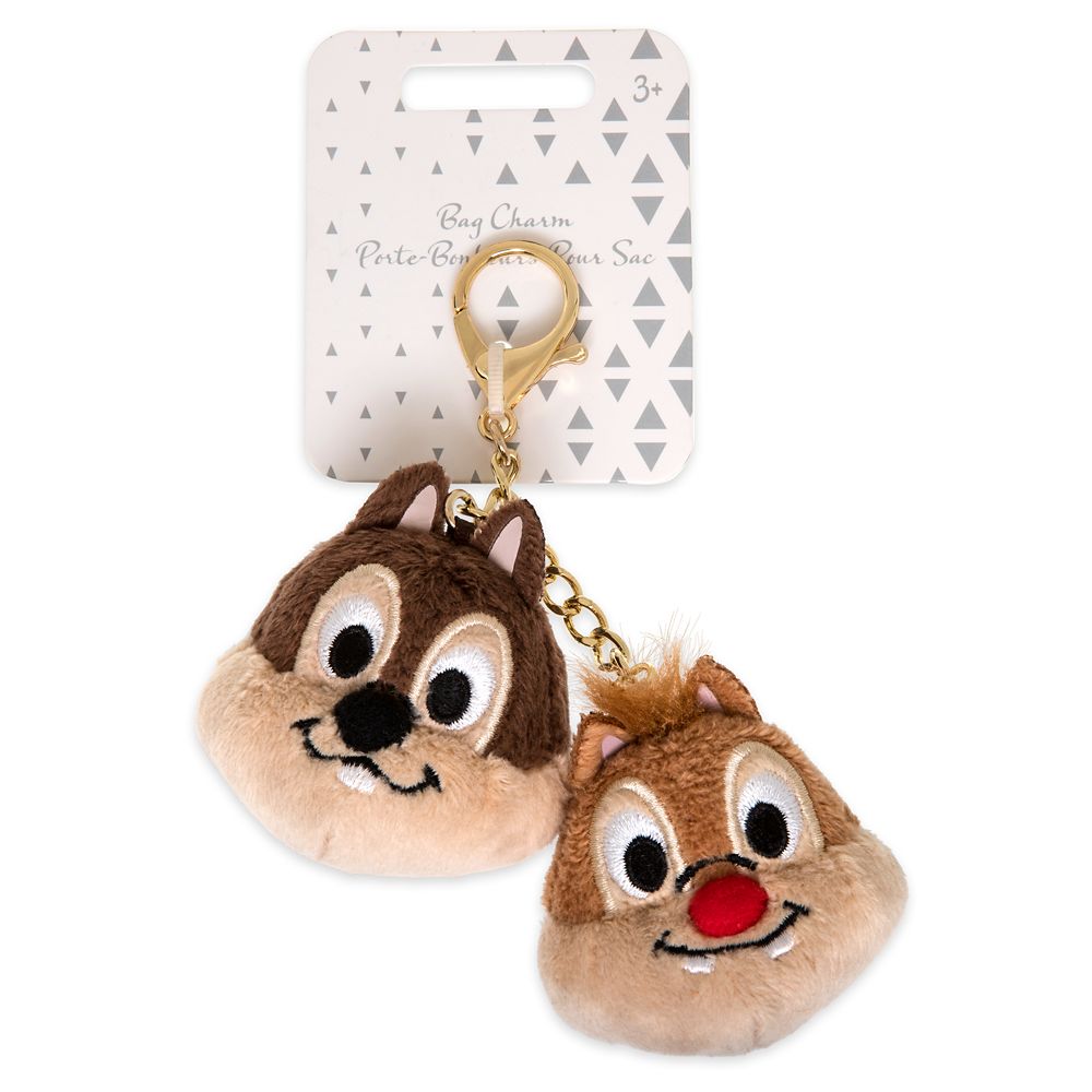 Chip 'n Dale Plush Bag Charm – Oh My Disney