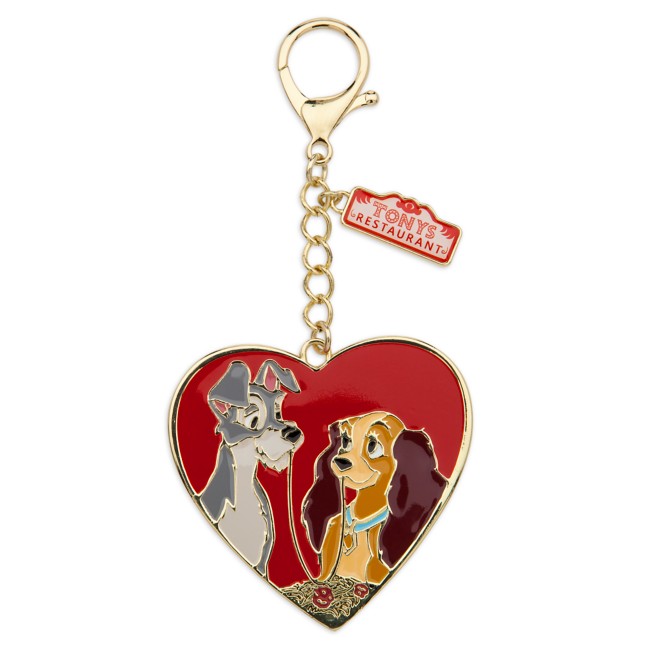 Lady and the Tramp Heart Flair Bag Charm