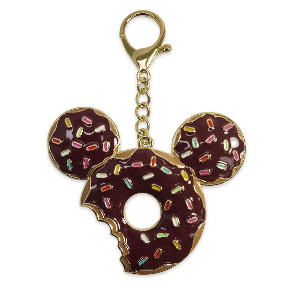 Mickey Mouse Donut Flair Bag Charm