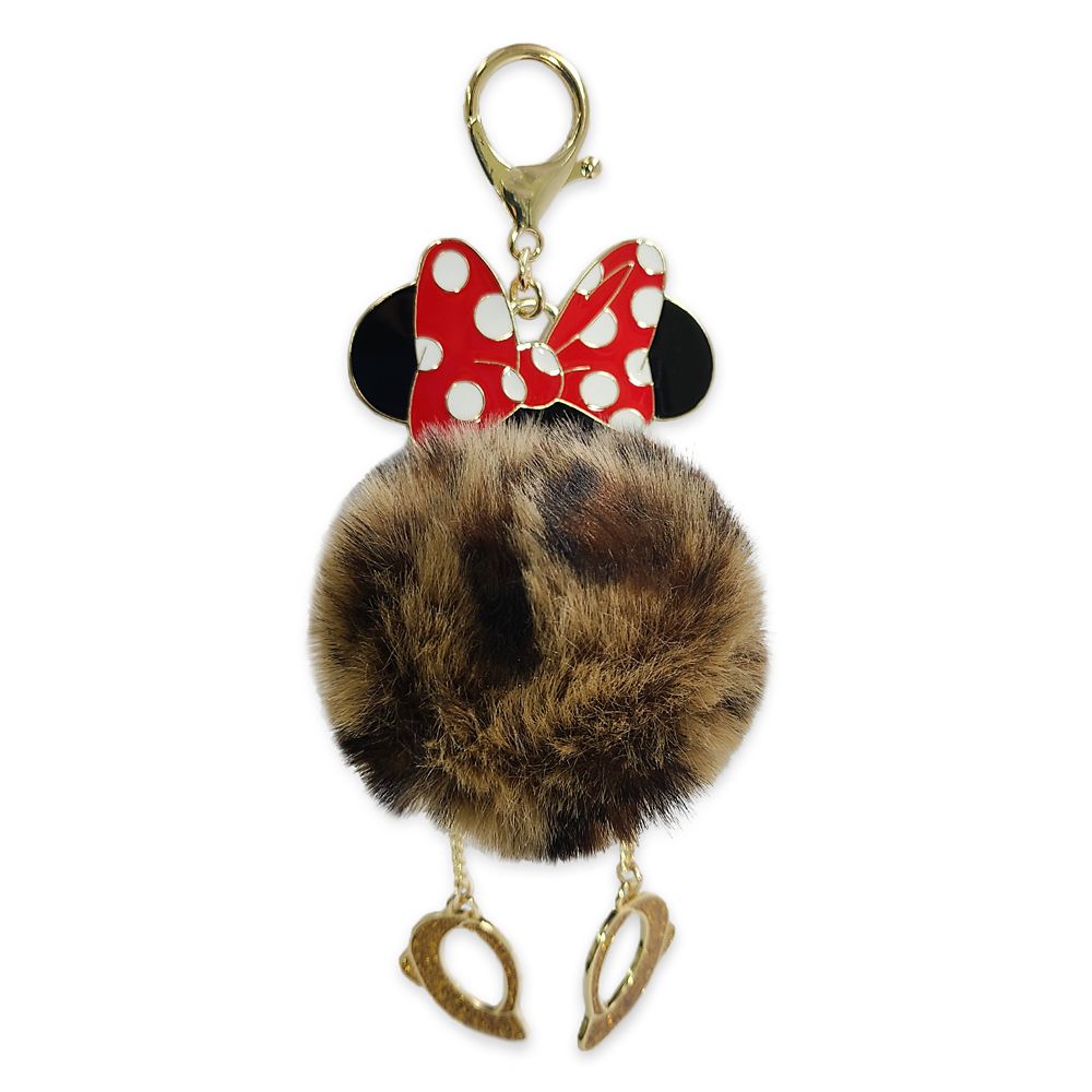 Minnie Mouse Pom Pom Flair Bag Charm