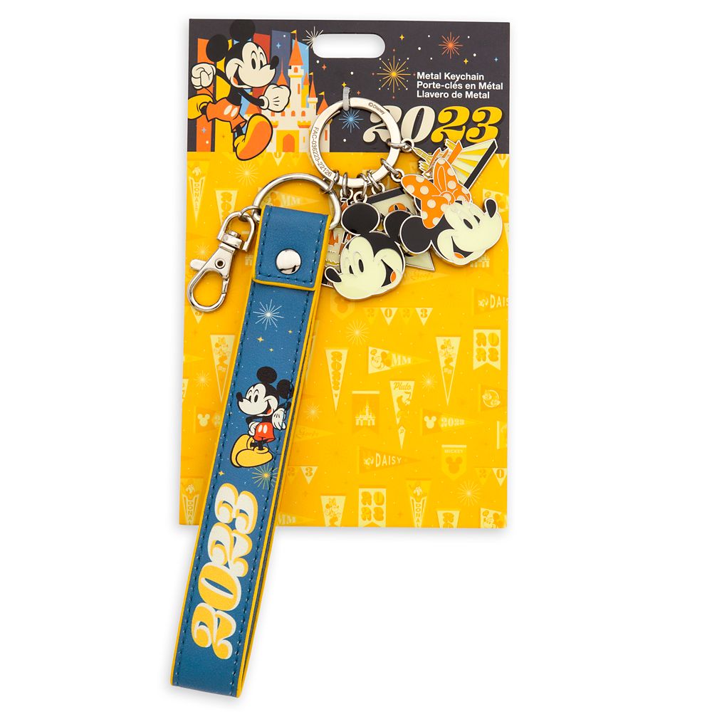 Mickey and Minnie Mouse Keychain – Disneyland 2023