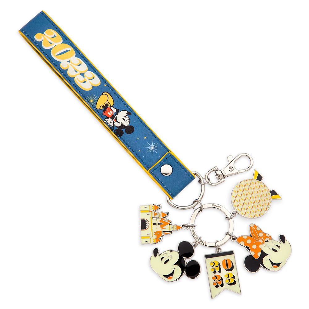 Mickey and Minnie Mouse Keychain  Walt Disney World 2023