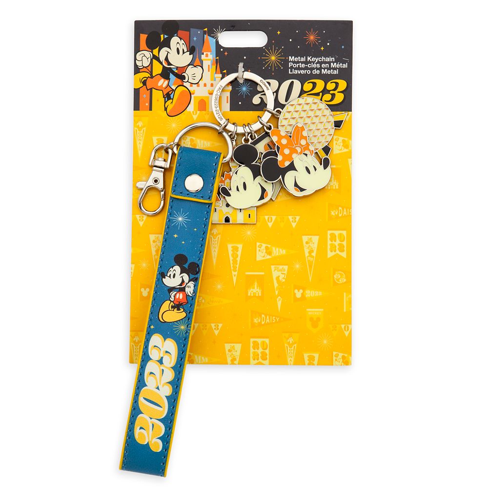 Mickey and Minnie Mouse Keychain – Walt Disney World 2023