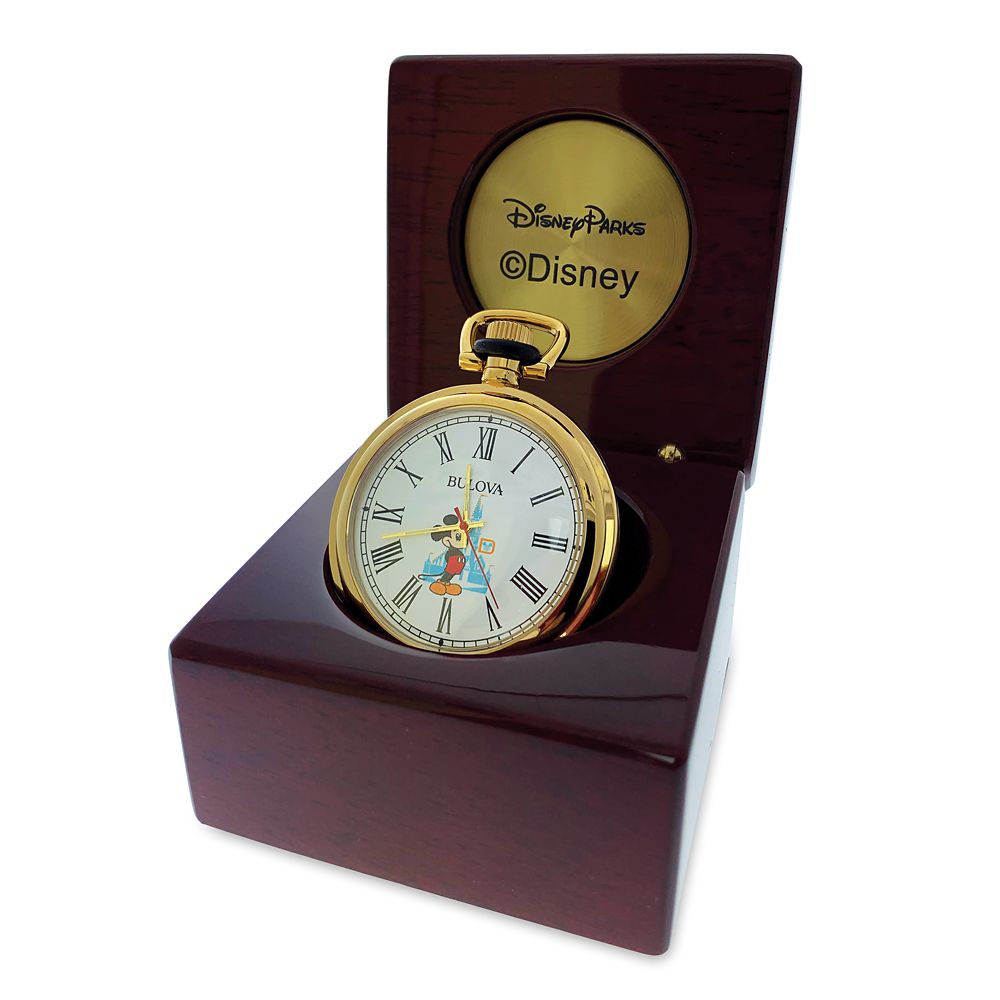 Mickey Mouse Pocket Watch by Bulova – Walt Disney World 50th Anniversary has hit the shelves