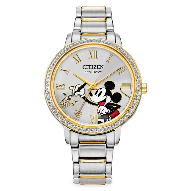 Mickey Mouse Two-Tone Watch for Women by Citizen