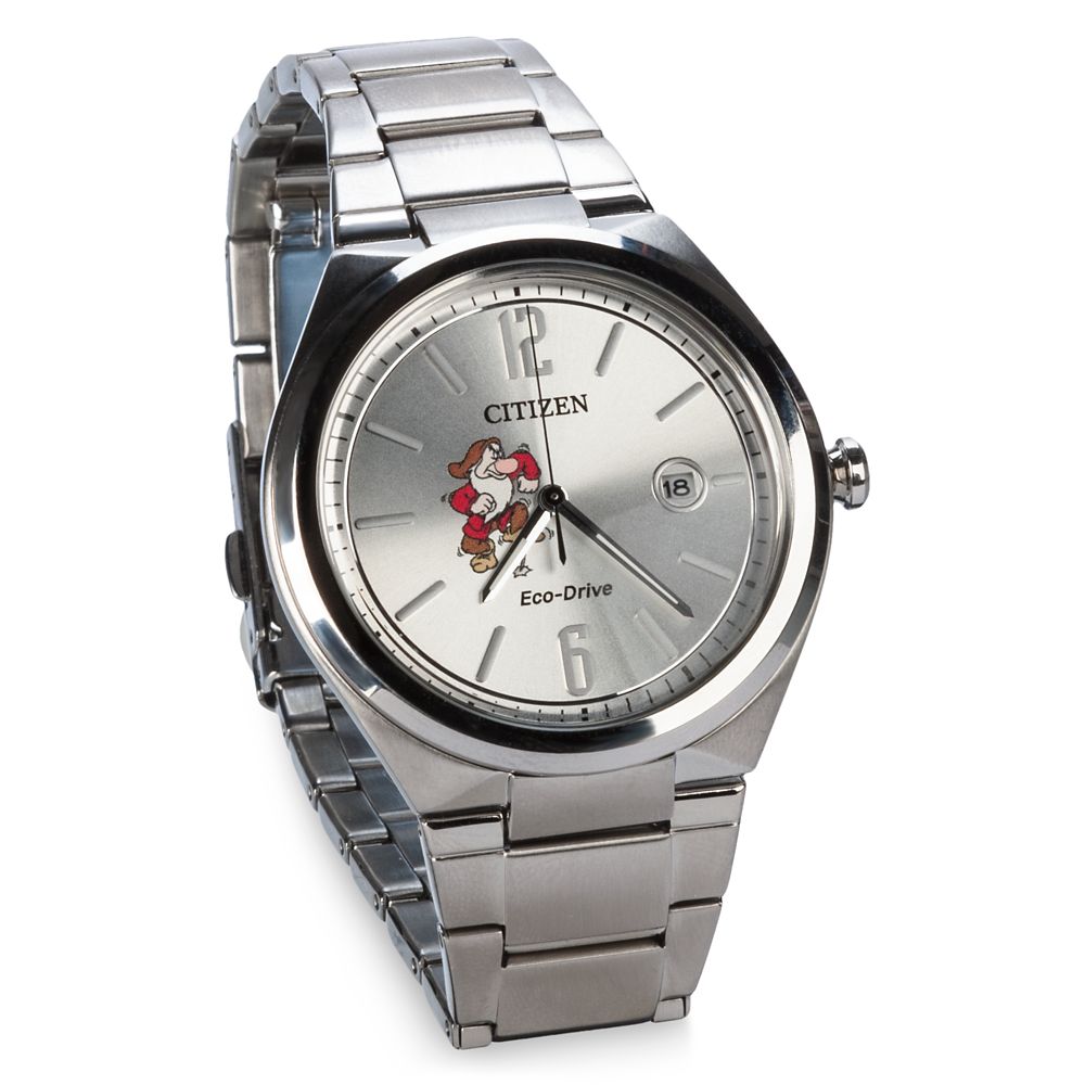 Grumpy Stainless Steel Watch for Adults by Citizen – Snow White and the Seven Dwarfs