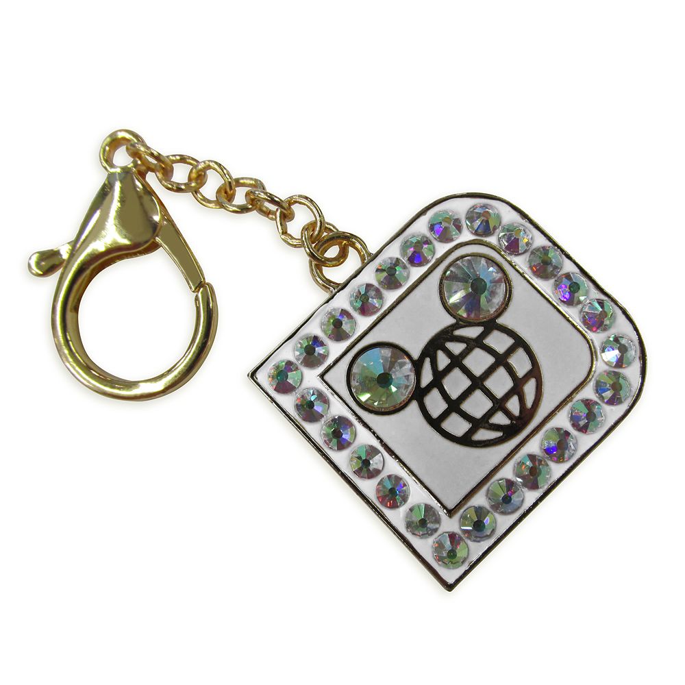 Walt Disney World ''D'' Icon Jeweled Bag Charm