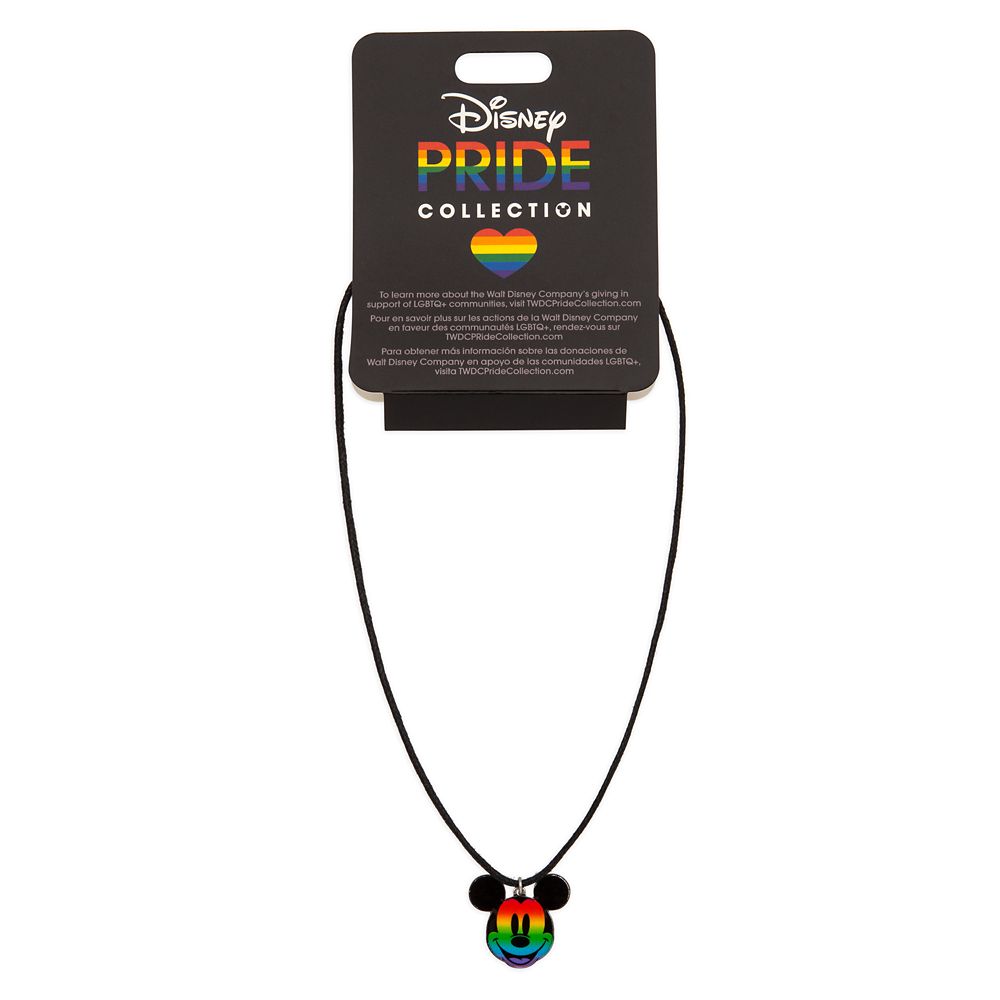 Disney Pride Collection Mickey Mouse Necklace