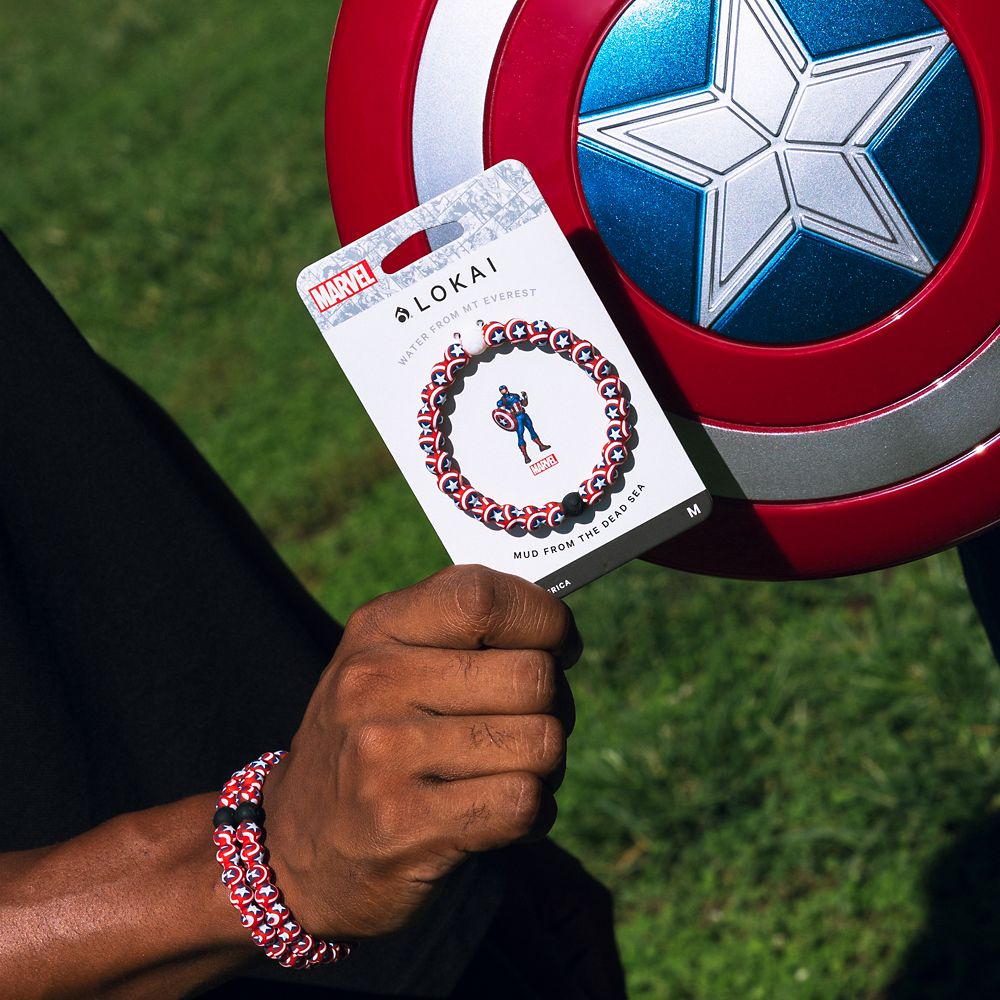 Captain America Bracelet by Lokai