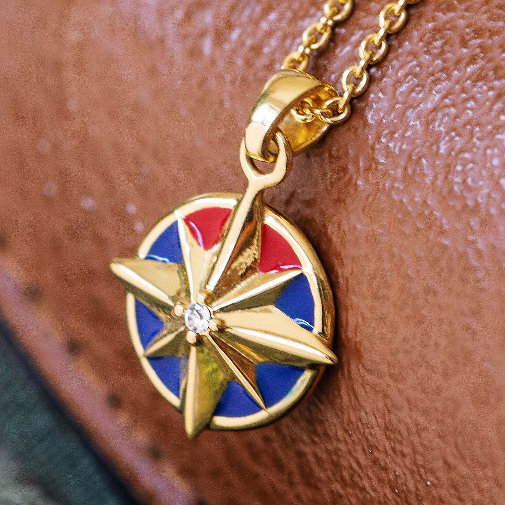 Captain Marvel Pendant Necklace by RockLove