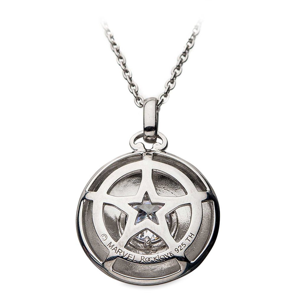 Captain America Shield Necklace by RockLove