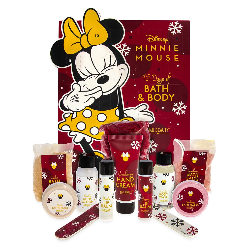 Minnie Mouse 12 Days of Beauty Advent Set now available for purchase