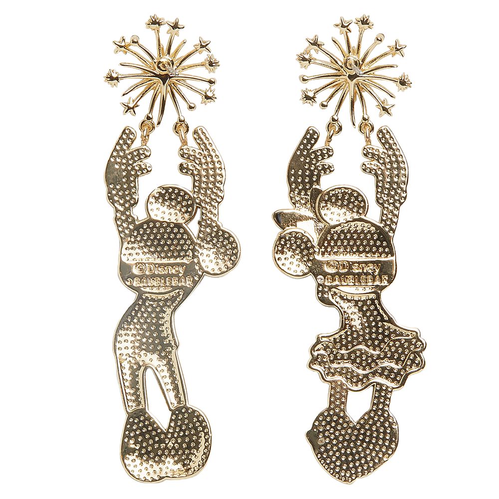 Mickey and Minnie Mouse Walt Disney World 50th Anniversary Earrings by BaubleBar