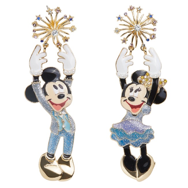 Mickey and Minnie Mouse Walt Disney World 50th Anniversary Earrings by BaubleBar