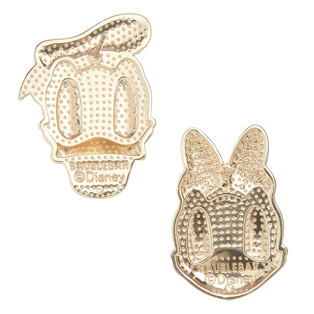 Donald and Daisy Duck Pavé Earrings by BaubleBar