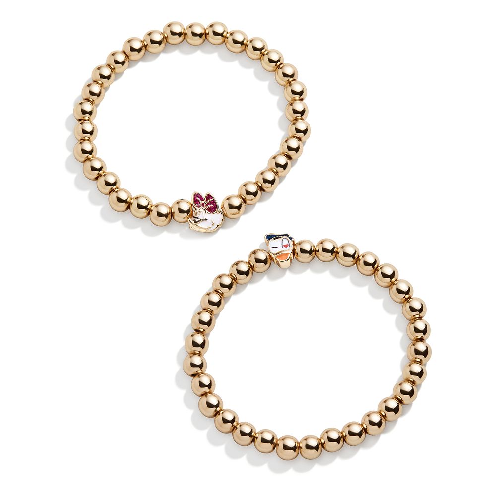 Donald and Daisy Duck Bracelet Set by BaubleBar is available online for purchase