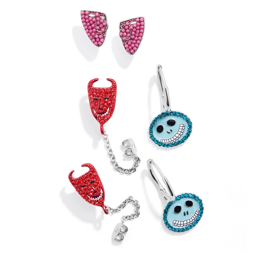 Lock, Shock and Barrel Earring Set by BaubleBar – The Nightmare Before Christmas available online for purchase