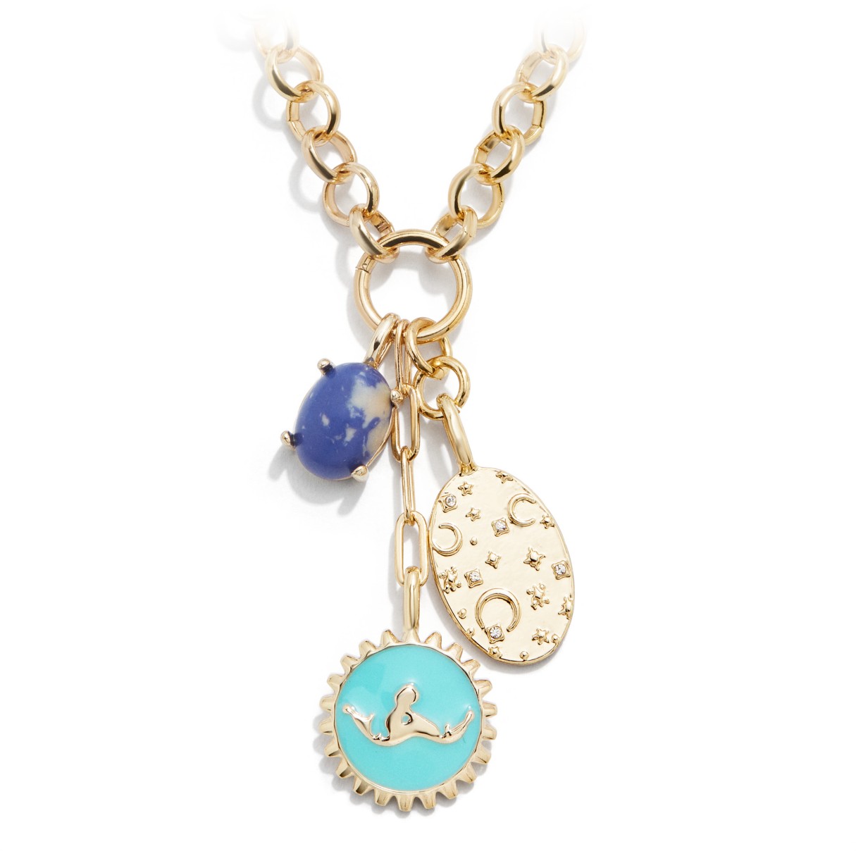 Jasmine Charm Necklace by BaubleBar – Aladdin