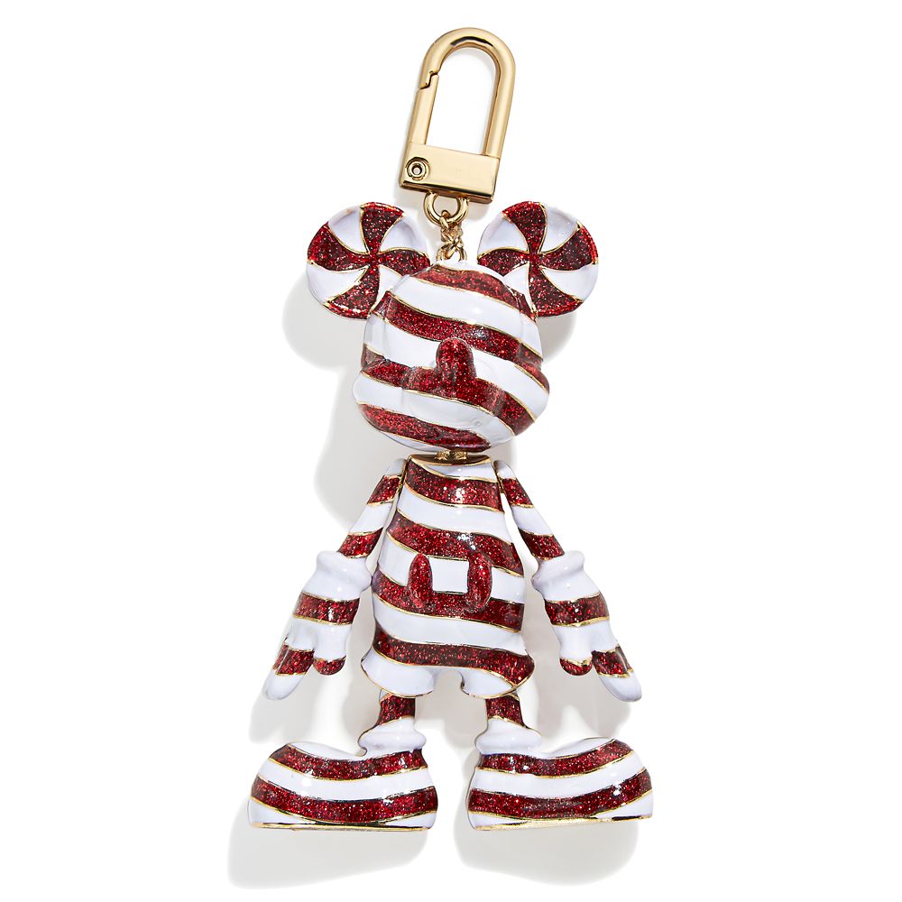 Mickey Mouse Figural Peppermint Twist Bag Charm by BaubleBar now out for purchase