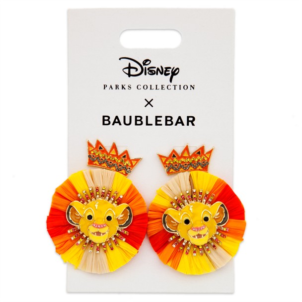Simba Earrings by BaubleBar – The Lion King